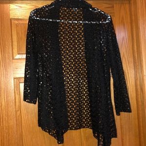 KEREN hart black sweater